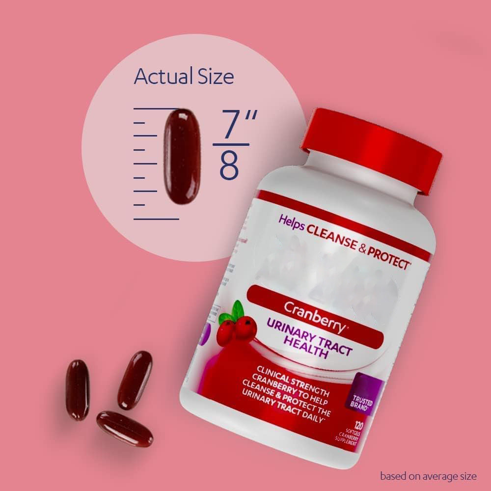Cranberry Soft Capsules Contains Vitamin C