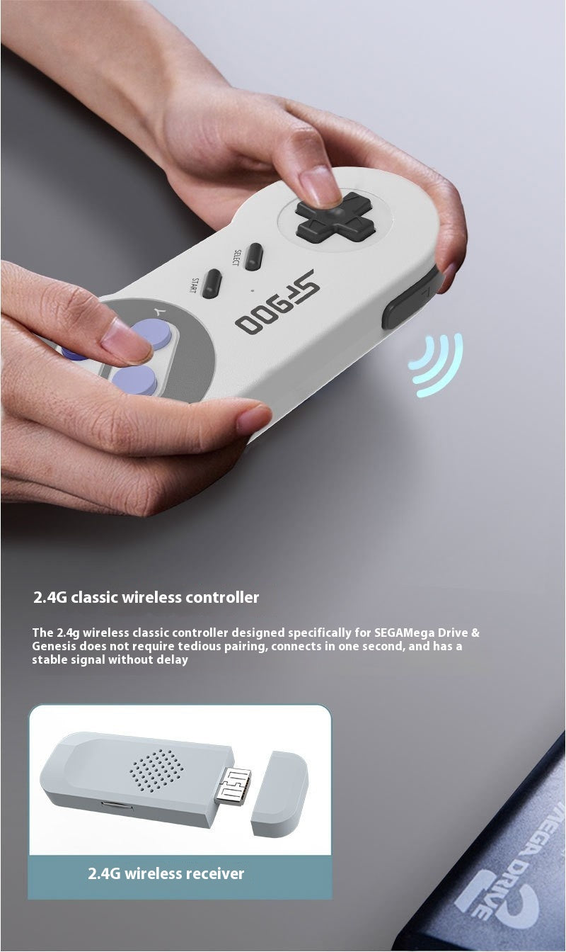 Retro TV and wireless dual player built-in 5200 games