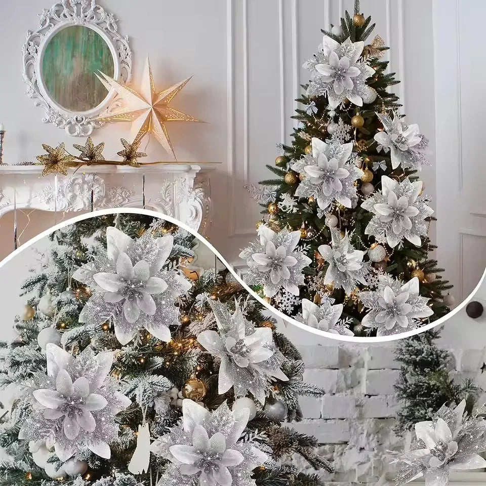 Sparkling Christmas Blossoms