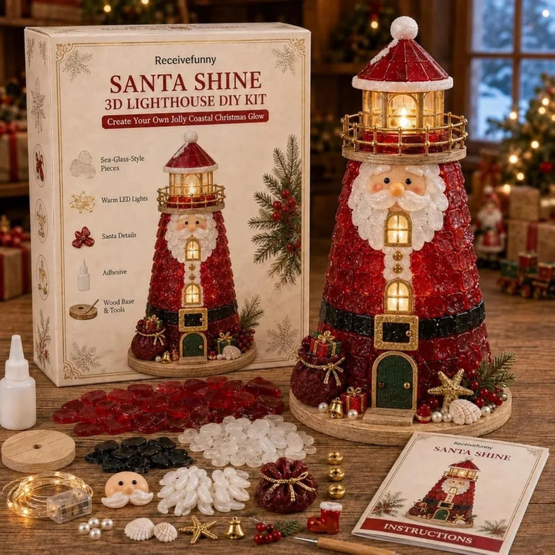 DIY Christmas Lighthouse Kit