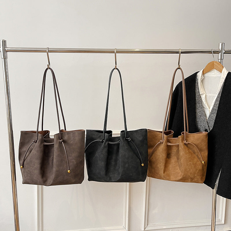 Vintage Commuter Tote Bag With Large Capacity For Women