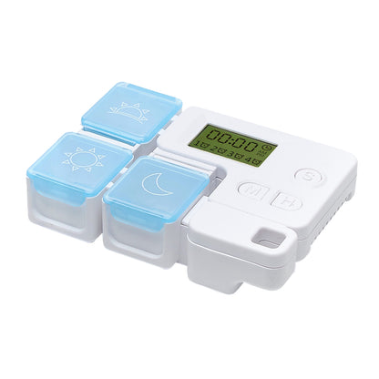Smart timing medicine box alarm clock storage box