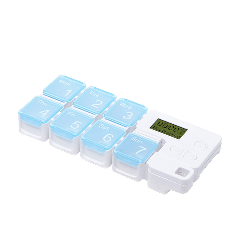 Smart timing medicine box alarm clock storage box