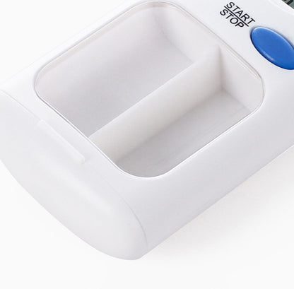 Smart medicine reminder two small kits mini portable portable electronic reminder timing alarm clock box