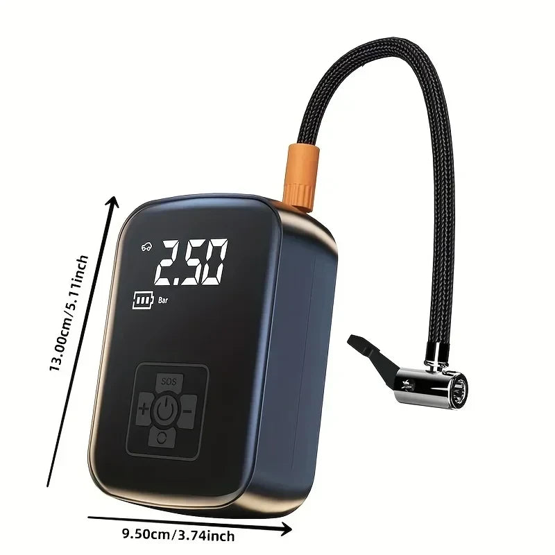 Portable Motorcycle Tire Inflator