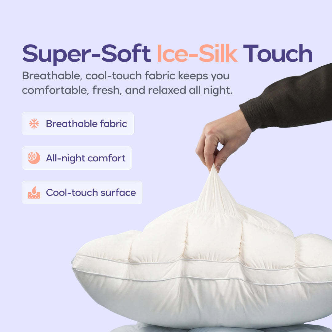 Cloud Bread Pillow Neck-supporting Pillow Sleep Aid Puff
