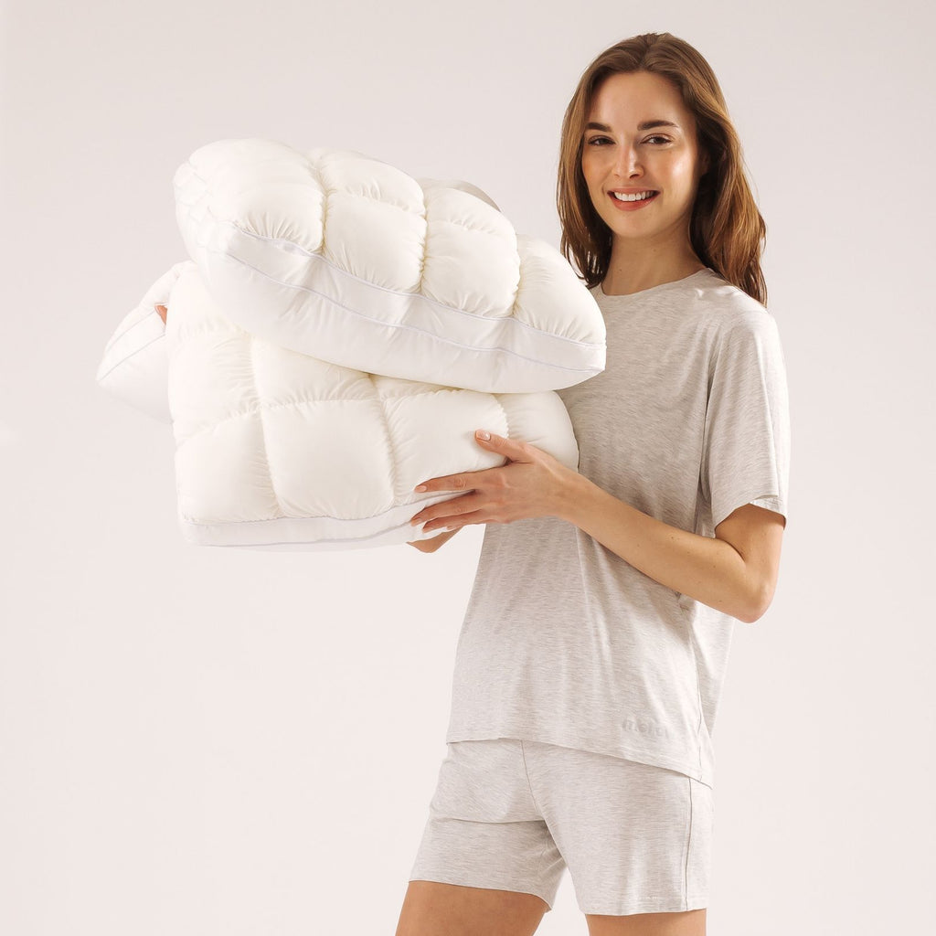 Cloud Bread Pillow Neck-supporting Pillow Sleep Aid Puff