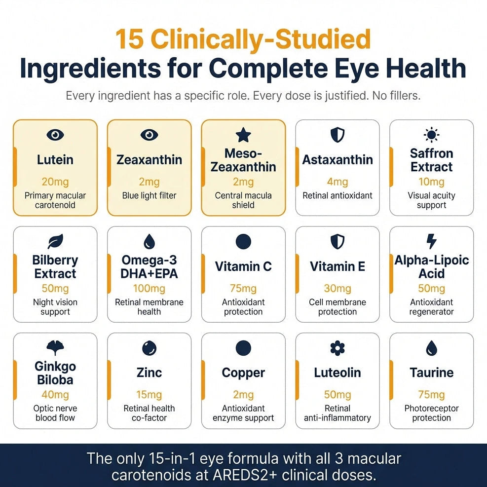 Wonica Bloom  15-in-1 Advanced Eye Formula