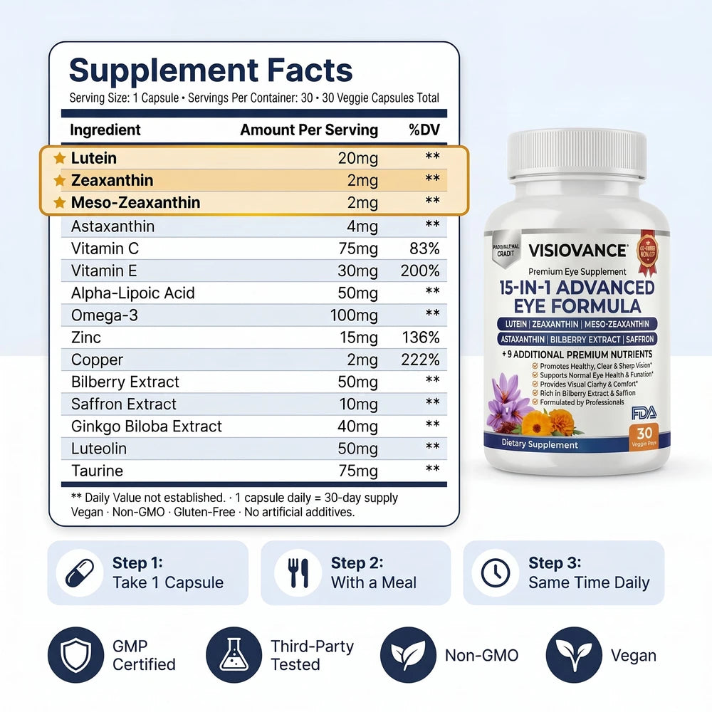 Wonica Bloom  15-in-1 Advanced Eye Formula