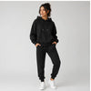 Casual Fleece Sweater Pants Suit