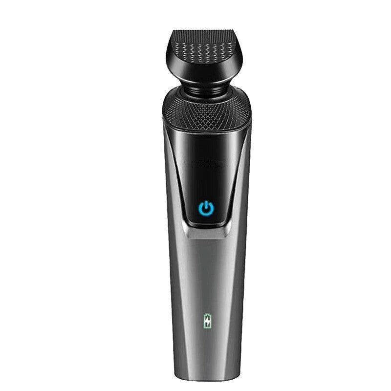 Electric Shaver Mens Razor Rotary Waterproof Pop-Up Beard Trimmer Wet Dry Cordless Nose Hair Clipper Barber Shaving Machine