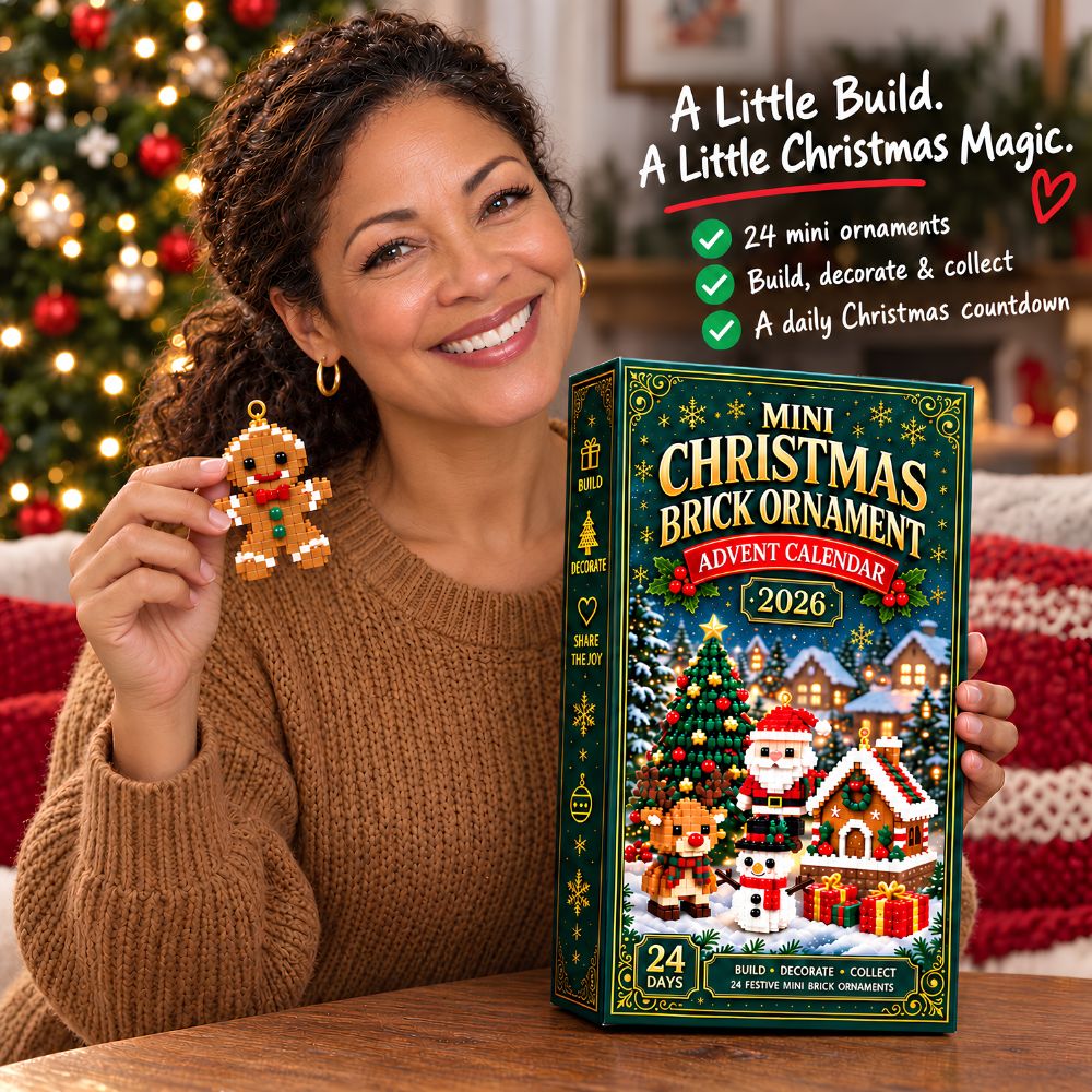 24 Days Mini Christmas Brick Advent Calendar