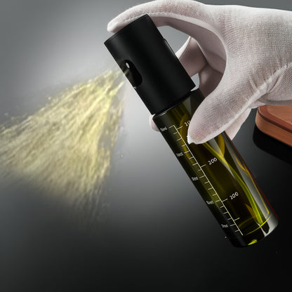 Blackout Oil Bottle Stainless Steel Mist Sprayer Glass Oil Spray Bottle