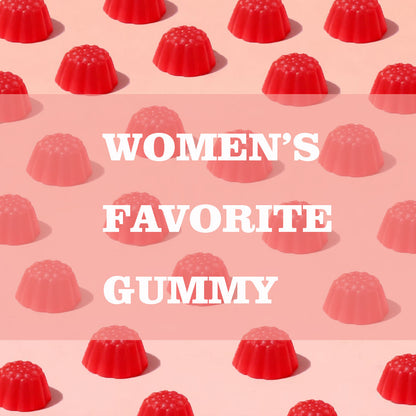 Cranberry Probiotic Gummies  Targets Body Odor, Women's Health, And PH Balance  Vegan 60 Gummies Per Pack