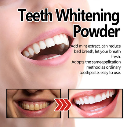 Oral Cleaning Improved Dazzling White Toothpowder