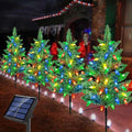 Solar Christmas Tree Outdoor Courtyard Decoration Landscape Lamp