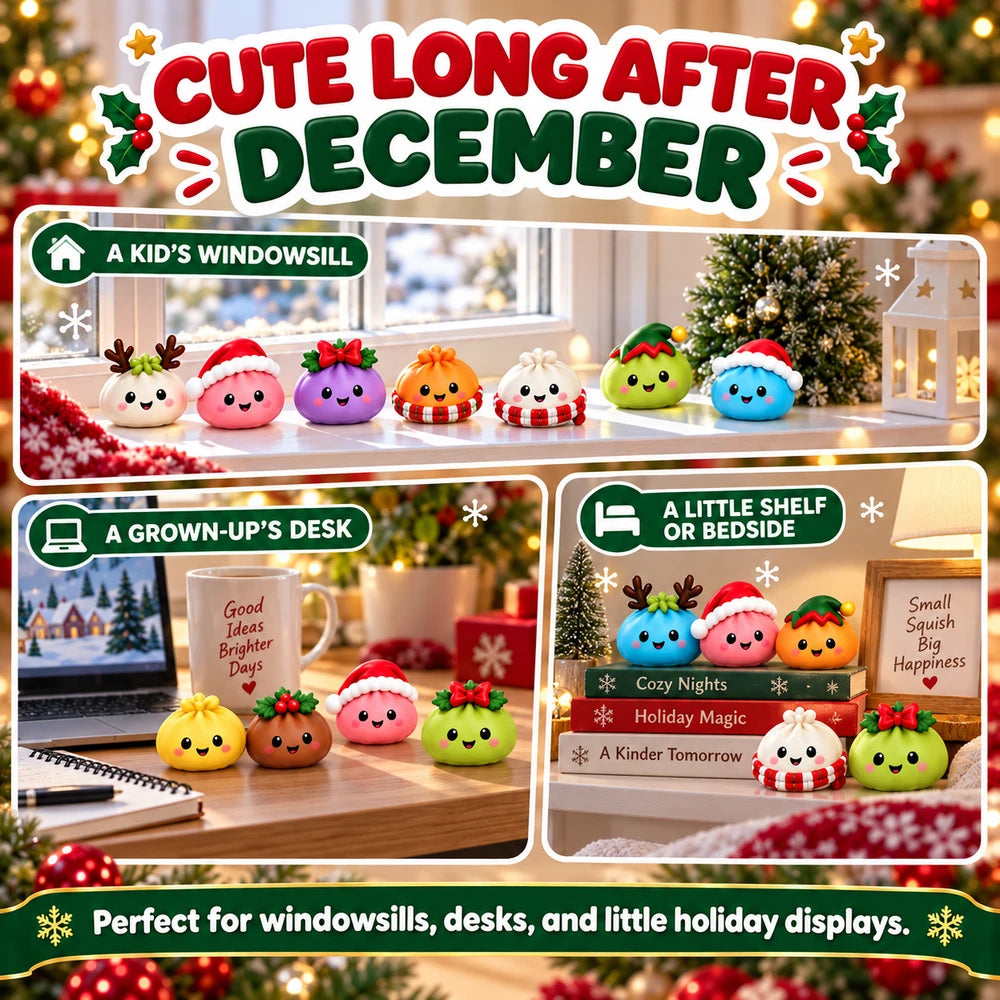 Christmas Squishy Dumpling Advent Calendar