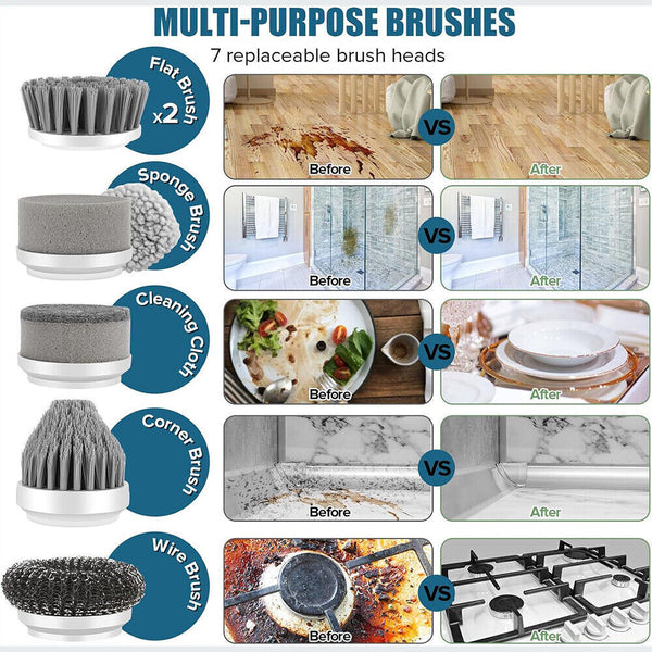 PowerSpin Cordless Scrubber