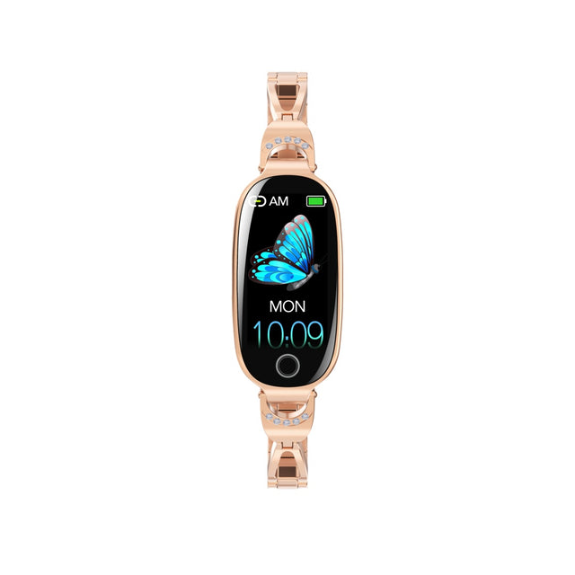 Smart Watch - Fitness Tracker And Menstrual Cycle Tracking, Heart Rate&Blood Pressure Monitoring, Sleep Tracking, Step Counter, Waterproof Smart Watch Compatible With IPhone&Android Phones