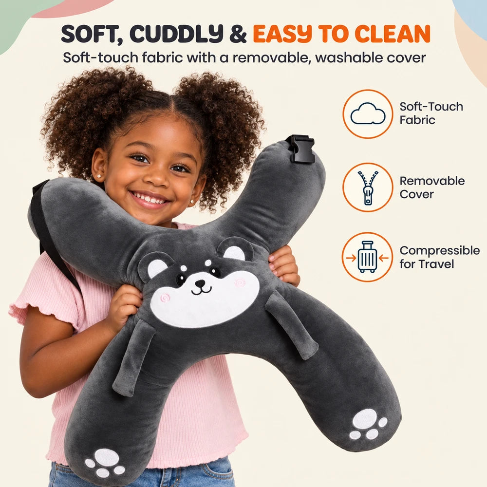 Plush Travel Neck Pillow