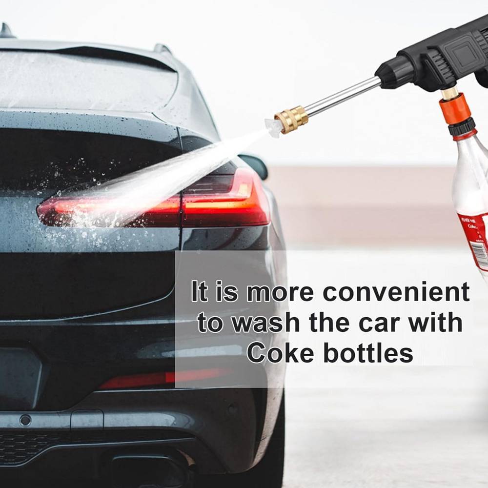 2 BatteryPortable Cordless Car High Pressure Washer Jet Water Wash Cleaner Gun