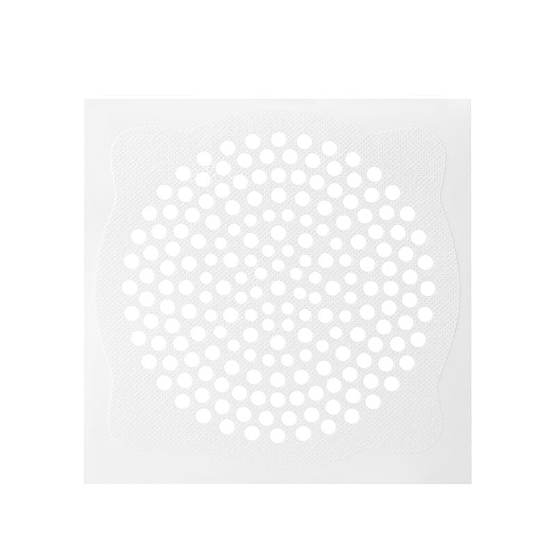 Disposable drainage outlet hair filter sticker
