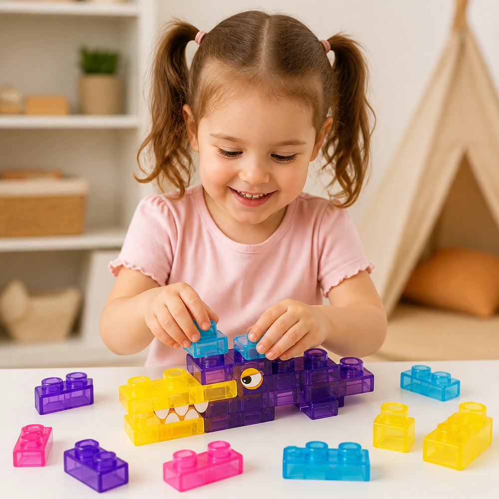 Soft Jelly Gummy Building Blocks