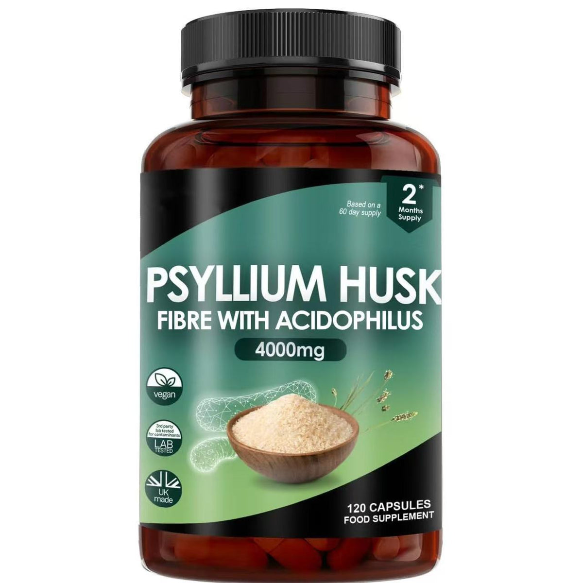 Yang Plantain Seed Shell Capsule Probiotics Supplement