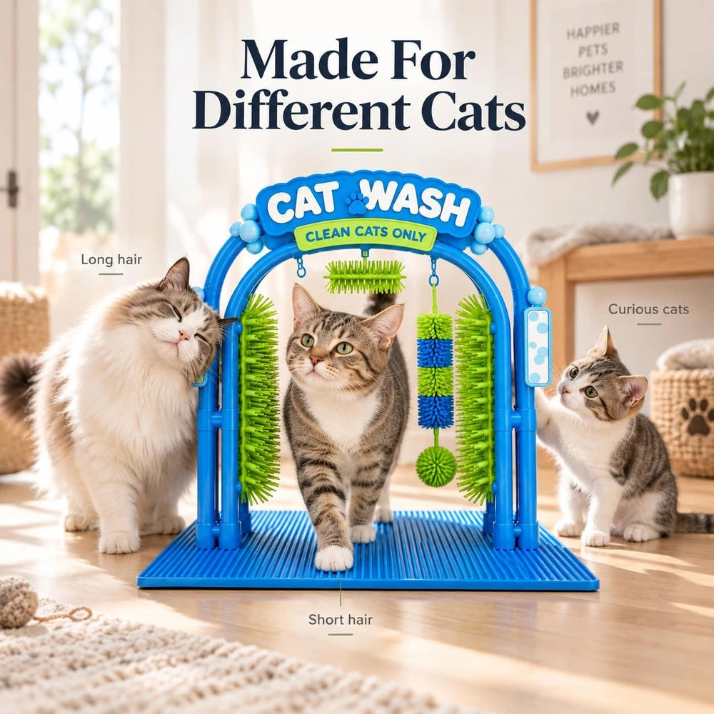 Cat Grooming Arch Scratcher