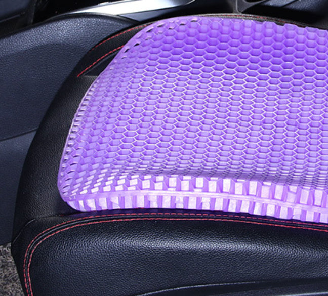 Gel Honeycomb Fully Breathable Egg-shaped Car And Office Seat Cushion