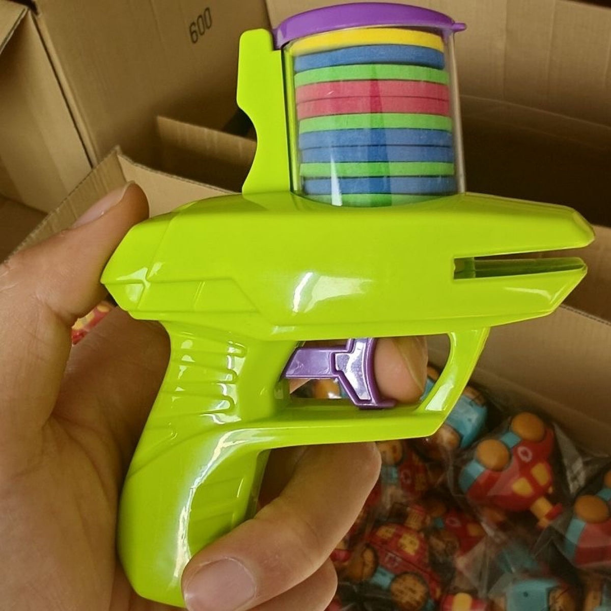 Radish Gun Toy UFO Gun