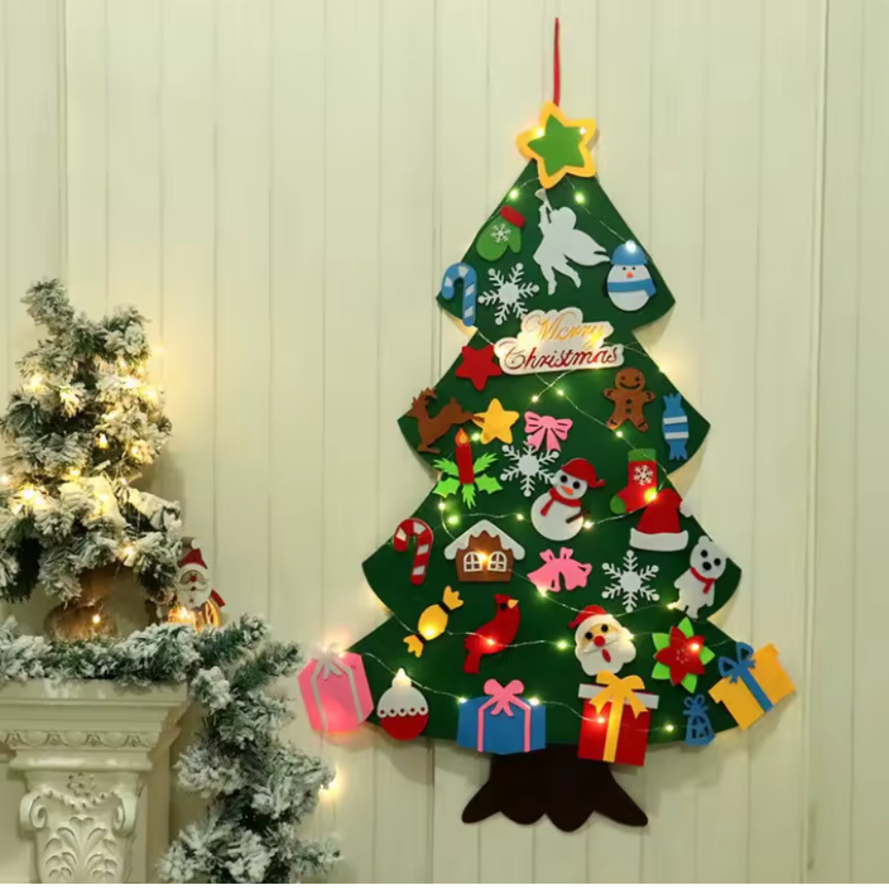 Felt DIY Christmas Tree Kit