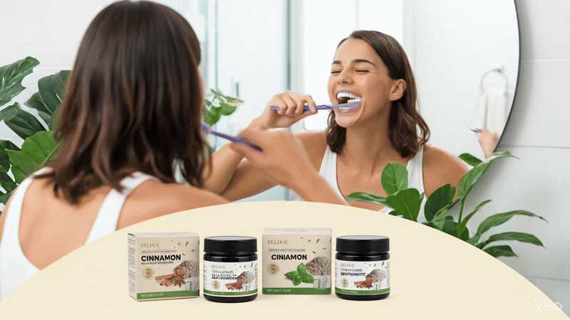 Volcanic Ash Tooth Cleaning Toothpowder Clean Oral Odor Teeth Cleaning Care Beauty Toothpowder