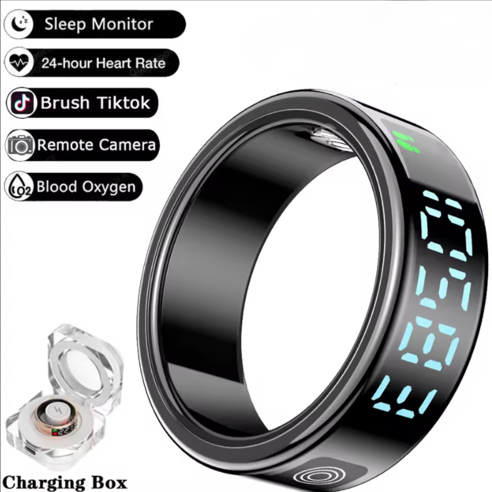 EdgeSense Smart Health Tracker Ring