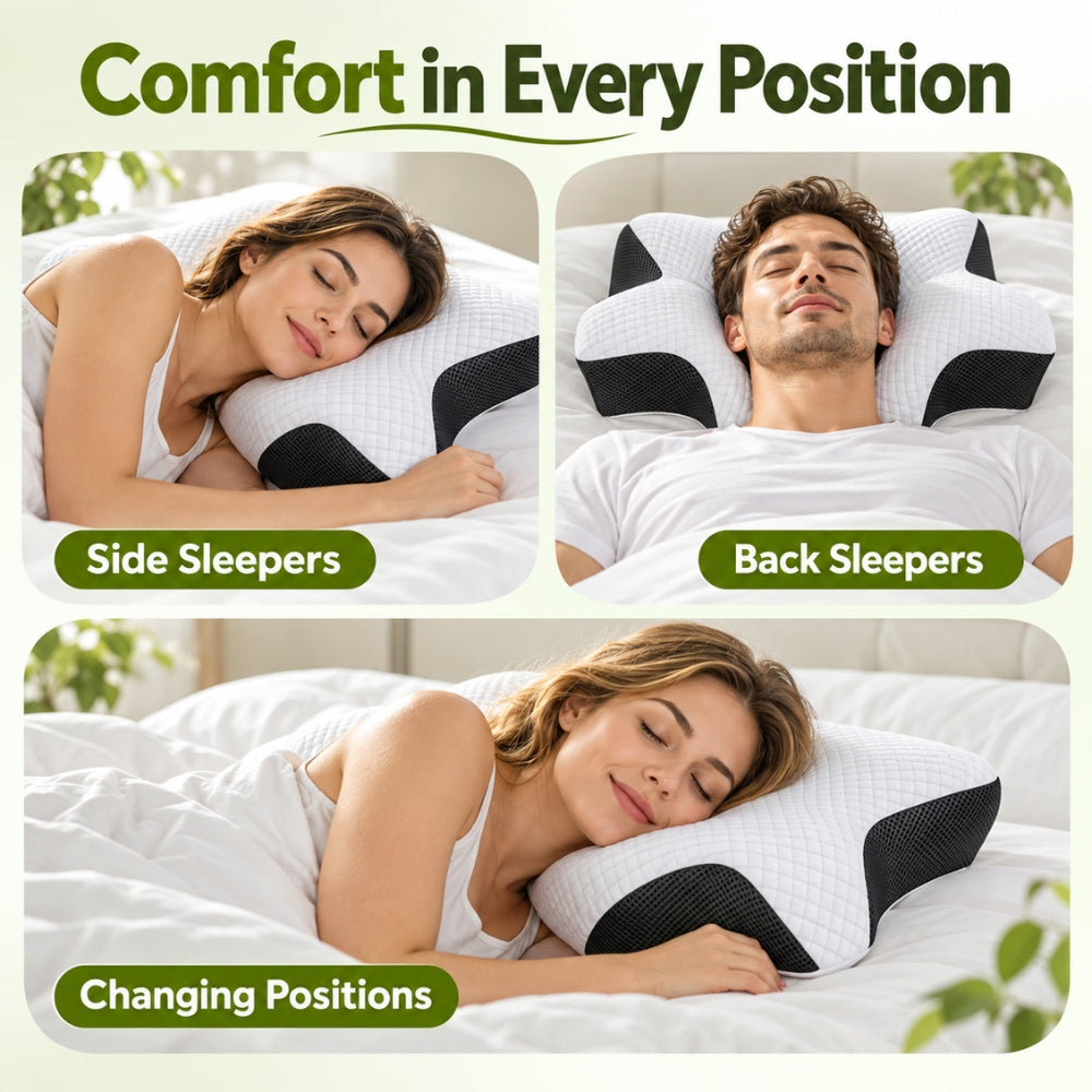Butterfly Memory Foam Neck Pillow