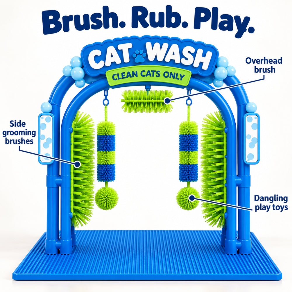 Cat Grooming Arch Scratcher