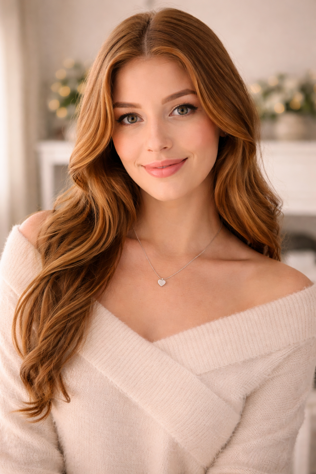 BloomingRose Heart Necklace