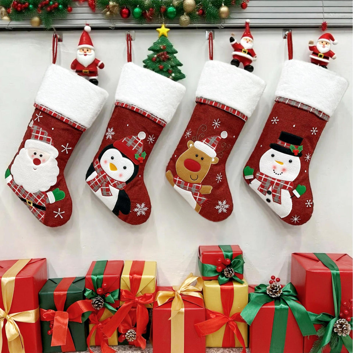 Christmas Stocking Decoration Gift Bag
