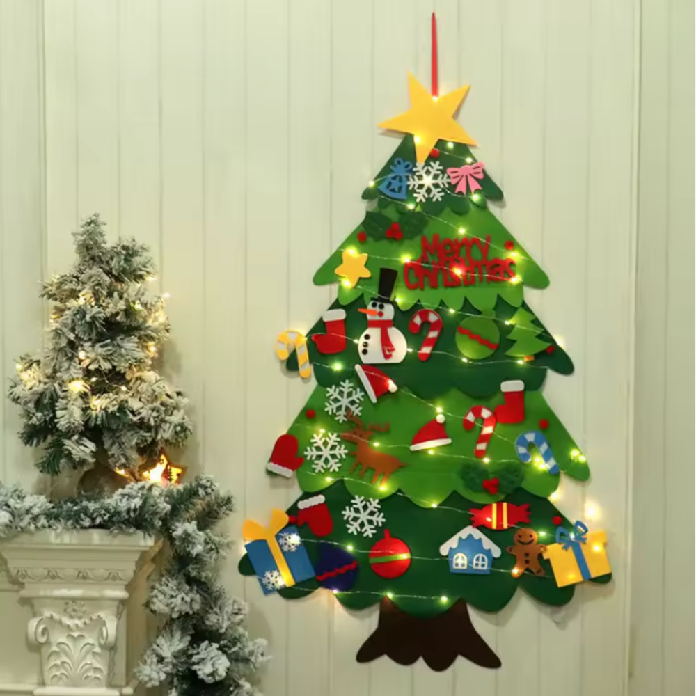 Felt DIY Christmas Tree Kit
