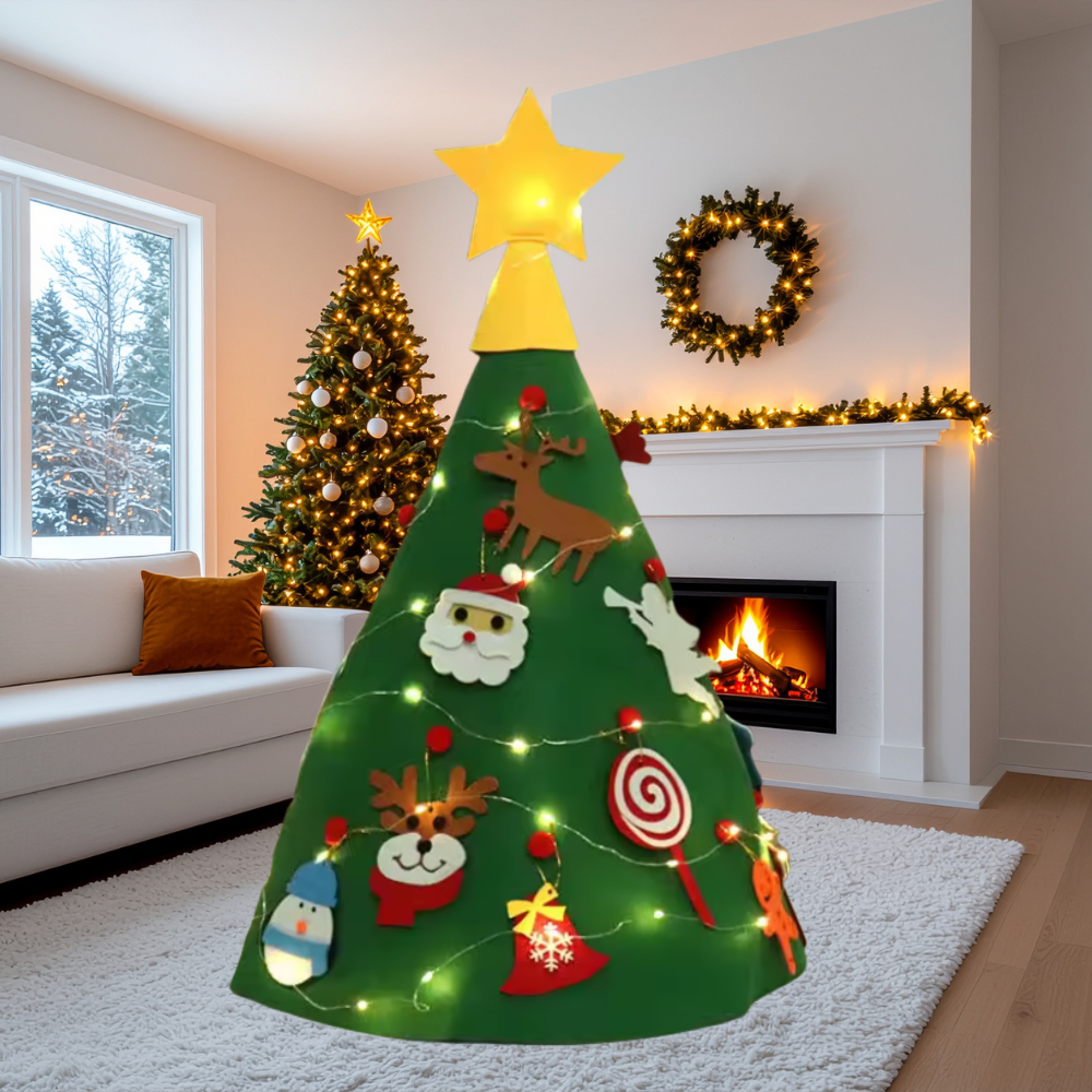 Felt DIY Christmas Tree Kit