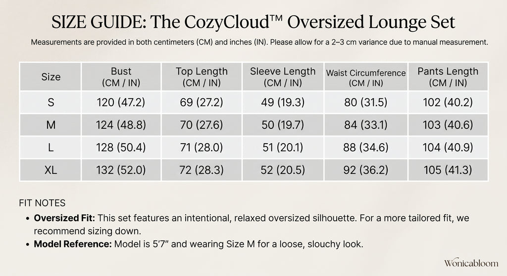 The CozyCloud™ Oversized Lounge Set
