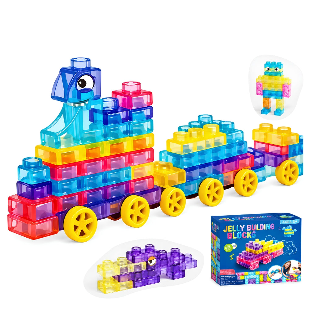 Soft Jelly Gummy Building Blocks
