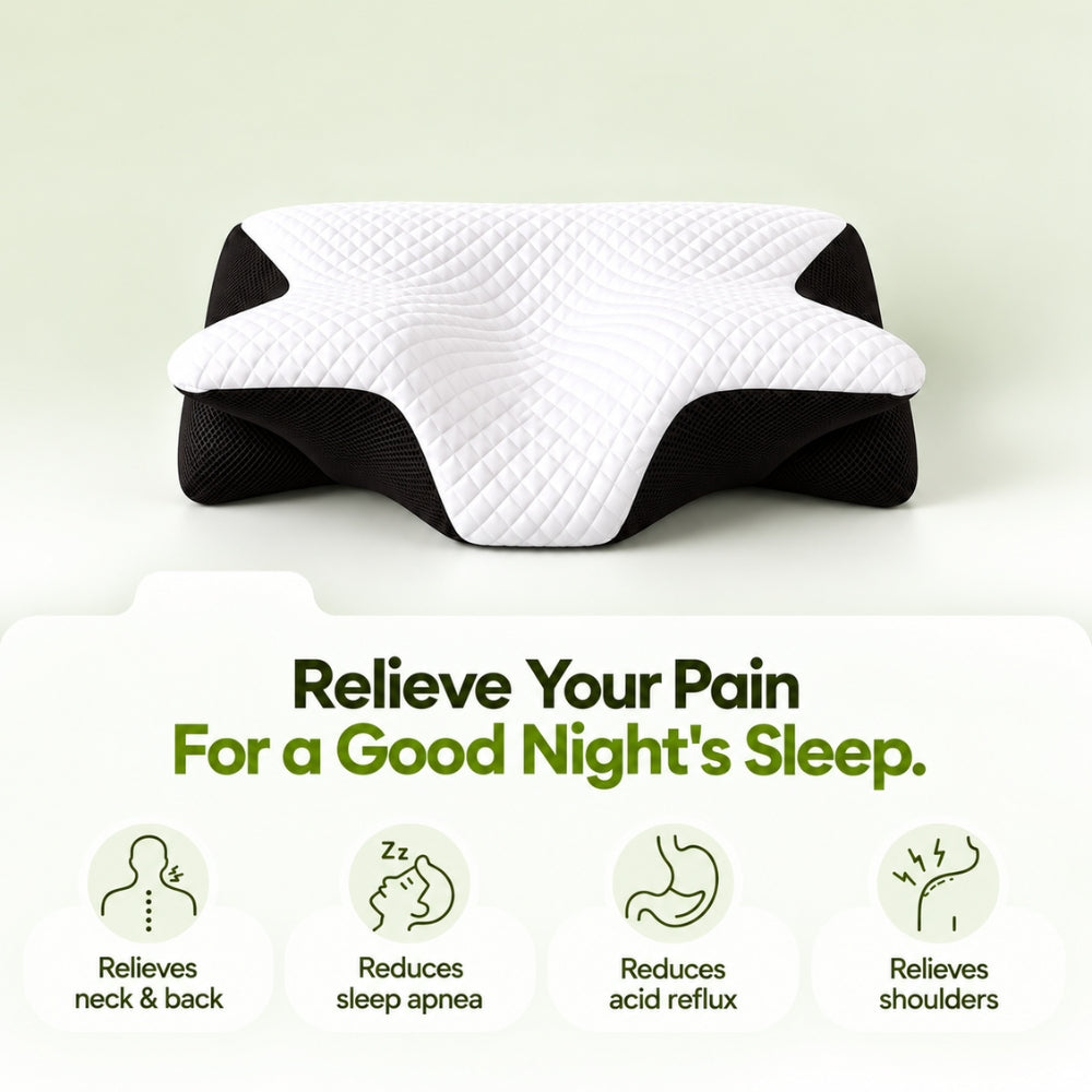 Butterfly Memory Foam Neck Pillow