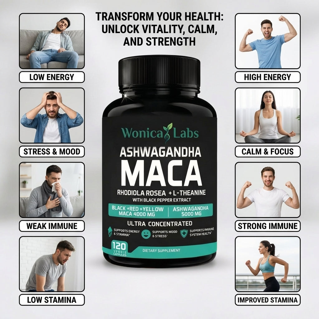 Ashwagandha Maca Energy Boost