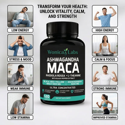 Ashwagandha Maca Energy Boost