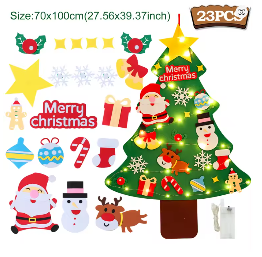 Felt Christmas Tree Kit