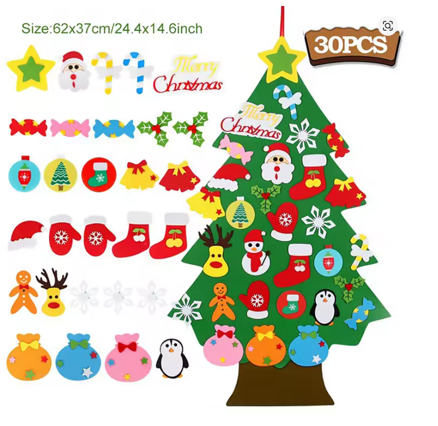 Felt Christmas Tree Kit