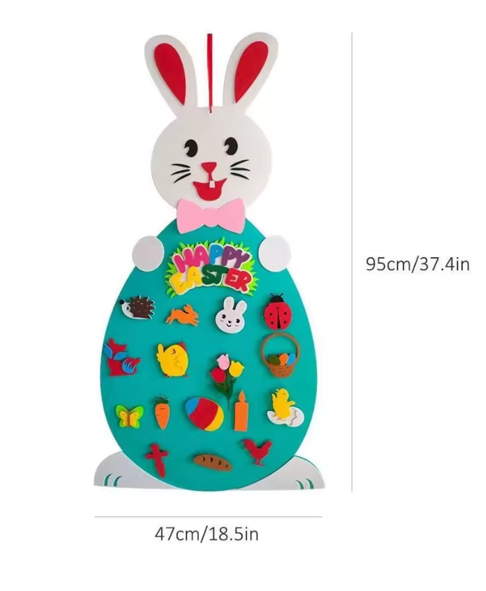 Easter Felt Craft Rabbit Kit