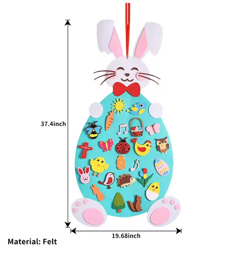 Easter Felt Craft Rabbit Kit