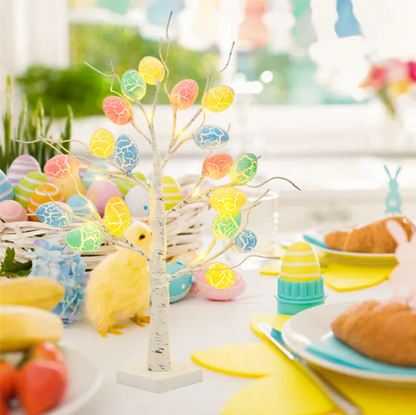 Instant Easter Ambience — Cozy LED Birch Tree Decor